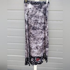 Grateful Dead Tie Dye Maxi Skirt Womens Sz M